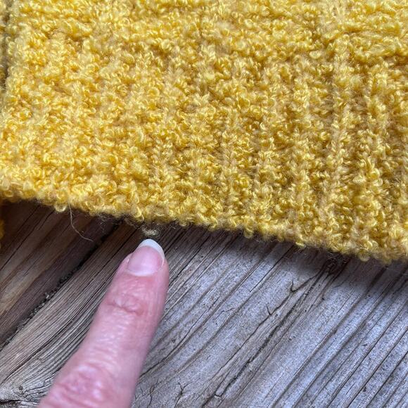 Kitty Hawk Women's Vintage Yellow Turtleneck Sweater Size XXS-XS - Picture 5 of 6